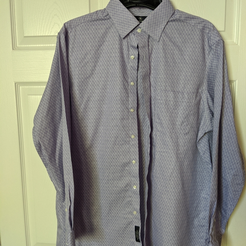 Purple Hart Schaffner Marx button up